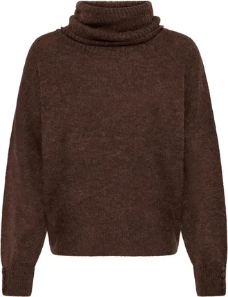 Ichi Maglieria - - Knitwear - Donna - Marrone - XL
