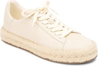 Matisse Footwear Womens Wallis Espadrille Lace Up Sneaker In Natural
