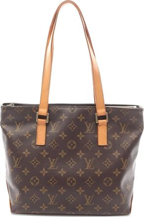 Louis Vuitton 2004 Monogram Cabas Piano schoudertas - Bruin
