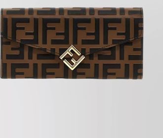 Fendi diamond envelope wallet chain strap