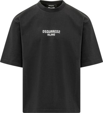 Dsquared2 T-shirts - Heren - T-shirts - Zwart - XL - Tops
