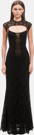 OW Collection Brisa Maxi Dress in Black at Nordstrom, Size X-Small