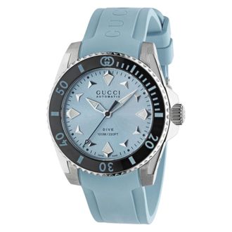 Gucci Accessoires, Dames, Blauw, ONE Size, Duikhorloge