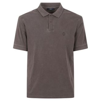 Herno Tops, Heren, Bruin, M, Herno T-shirts en polos