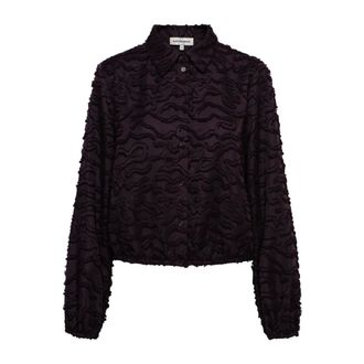 &Co Woman Wendelien Blouse - Dames - Blouses & Shirts - Paars - Maat: XL Poliester