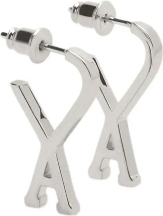 Ami Piccoli orecchini a cerchio Ami de Coeur - - Accessories - Donna - Grigio - ONE SIZE