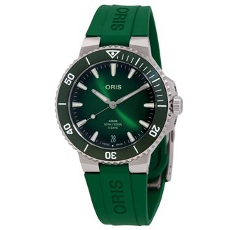 Oris Aquis Date Automatic Green Dial Mens Watch 01 400 7790 4157-07 4 23 47EB