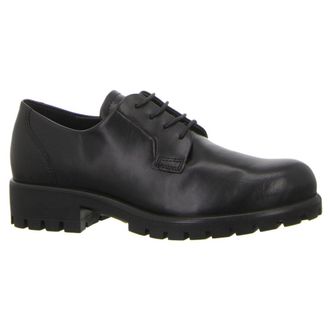 Ecco Ecco Modtray 490003 Leather Womens Lace Up Shoes - Black - Size:UK 5-5.5