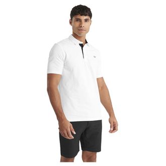 Calvin Klein Mens Uni Golf Polo Shirt - White - XXL