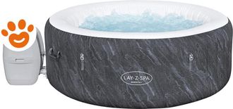 Bestway Lay Z Spa Airjet Boracay 4 Posti (&oslash;180x66cm) Piscina Idromassaggio Art. 60175 - Spa Airjet Boracay (&oslash;180x66cm) - Piscine
