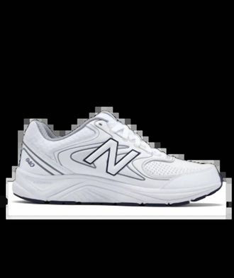 New Balance Mens 840 Leather Walking Shoe V2 In White