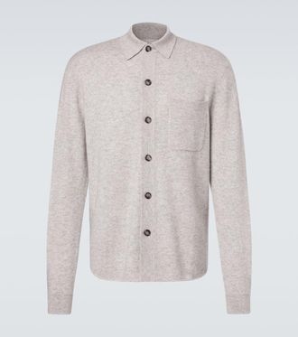 Allude Cotton and cashmere overshirt