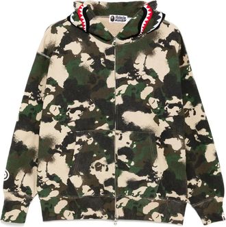 A Bathing Ape Felpa con cappuccio - Verde