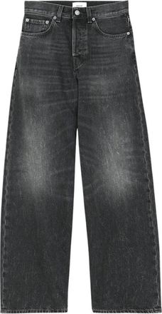 Haikure Bethany Low Slung Baggy Jean - Dames - Loose Fit Jeans - Zwart - W26 - Katoen - Jeans