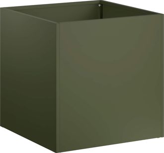 vidaXL Macetero De Jard&iacute;n Verde Oliva 20 X 20 X 20 Cm Vidaxl