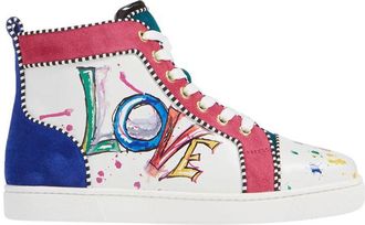 Christian Louboutin Louis Orlato Love High Top Trainers Size 44.5