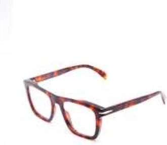 Eyewear by David Beckham Heren, Accessoires, Bruin, Maat: 51 MM