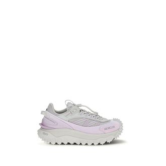 Moncler Purple Polyester Athletic Womens Sneakers