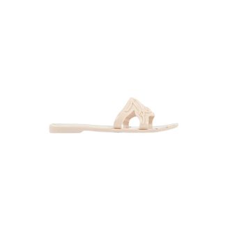 Karl Lagerfeld Schoenen, Dames, Beige, 35 EU, Jelly Slide