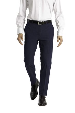 Calvin Klein Mens Jayden Dress Pants, Navy, 32W x 29L