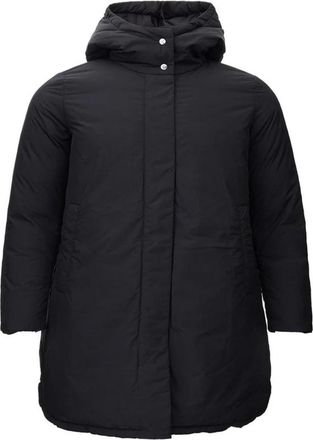 Add Kleurrijke Polyamide Jas Mantel Duo - Dames - Winterjassen - Zwart - S - Jassen