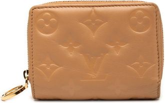 Louis Vuitton Brown Camel Leather Wallet (Bi-Fold) (Pre-Owned)