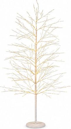 BIZZOTTO &Aacute;rbol de navidad 180 cm, 1500 micro-led, &oslash; 81 cm, blanco