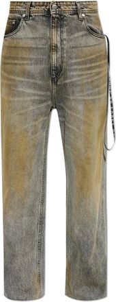 44 Label Group Straight Jeans - Heren - Regular Fit Jeans - Grijs - L - Jeans