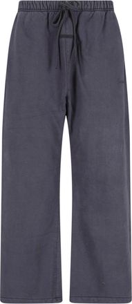 Fear of God Beige Wide-Leg Drawstring Cotton Trousers