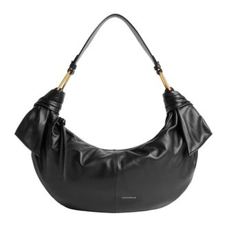 Coccinelle Shoulder Bag - Dames - Schoudertassen - Zwart - ONE Size - Leer - Tassen