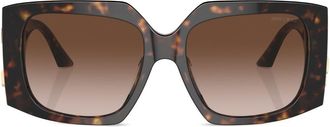 Jimmy Choo Eyewear Ariana sunglasses - women - Acetate - 55 - Brown