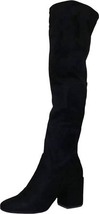 Bar III Womens Gabrie Over The Knee Boot In Black