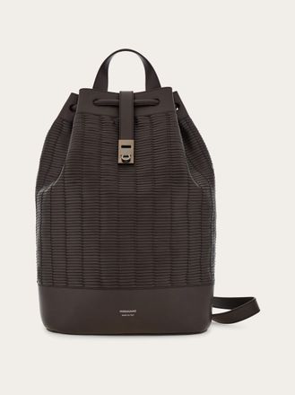 Ferragamo Men Sailor backpack Brown