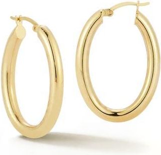 Glaze Jewelry Oval Hoop Earrings in Gold at Nordstrom Rack