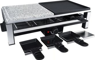 Steba Rc 108 Aparato De Raclette Negro 8 Personas