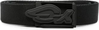 Yohji Yamamoto Classic Logo Belt - unisex - Riemen - Zwart - M - Polyester - Accessoires