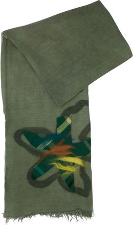 Exquisite J Sjaal - Dames - Wintersjaals - Groen - ONE Size - Wol - Accessoires