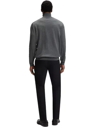 HUGO BOSS Turtleneck Sweater - Gray