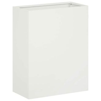vidaXL Macetero De Jard&iacute;n Blanco 40 X 20 X 40 Cm Vidaxl