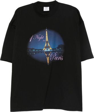 VETEMENTS Eiffel Tower-print T-shirt