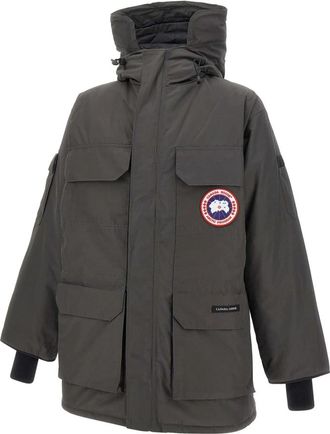 Canada Goose Grafietgrijze Expedition Parka Jas - Heren - Winterjassen - Grijs - M - Jassen