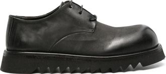 Mars&egrave;ll chunky-sole leather derby shoes - men - Rubber/Calf Leather/Calf Leather - 41 - Black