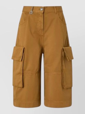 Pinko albareto bermuda high waist cargo shorts