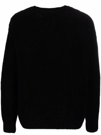BONSAI crewneck pullover jumper - men - Cotton - L - Black