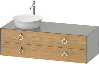 Duravit Duravit Tulip Blanco, Mueble De Ba&ntilde;o Colgado En La Pared, Anchura