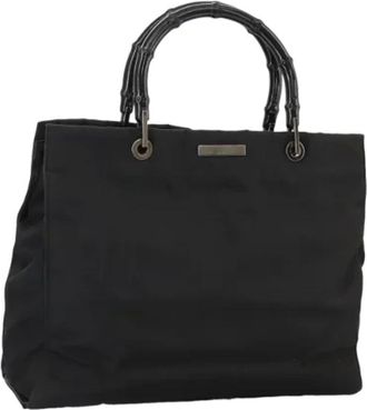 Gucci Pre-owned Nylon handbags - - Pre-owned - Donna - Nero - ONE SIZE