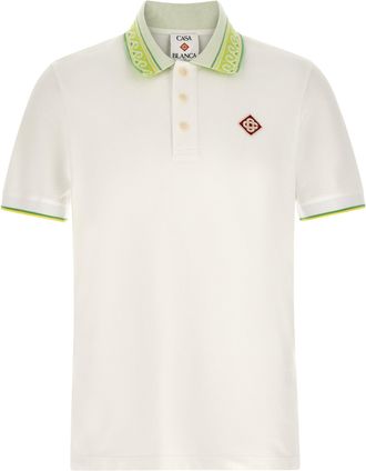 Casablanca Laurel Polo Shirt