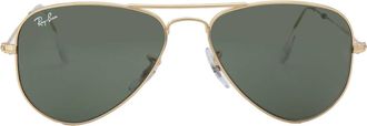 Ray-Ban Aviator Small Green Classic G-15 Pilot Unisex Sunglasses RB3044 L0207 52