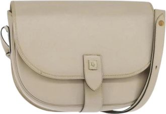 Dior Pre-owned Vintage Leren Schoudertas - Dames - Vintage Schoudertas - Beige - ONE Size - Leer - Vintage