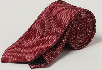 HUGO BOSS Cravatta Boss in misto seta jacquard
